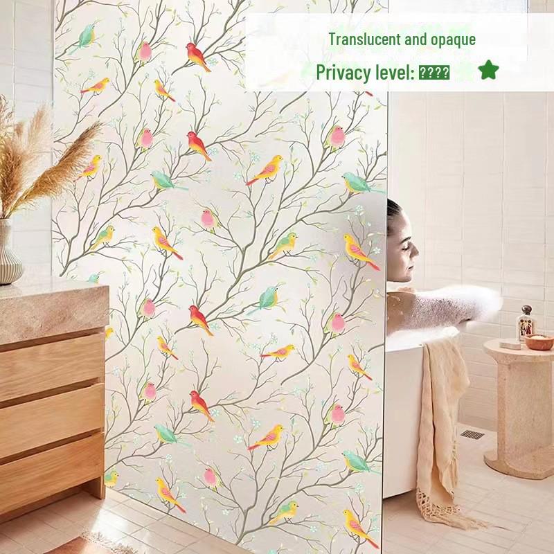 Пленка для стекла American Style Privacy Anti-Peep - декоративная наклейка без клея