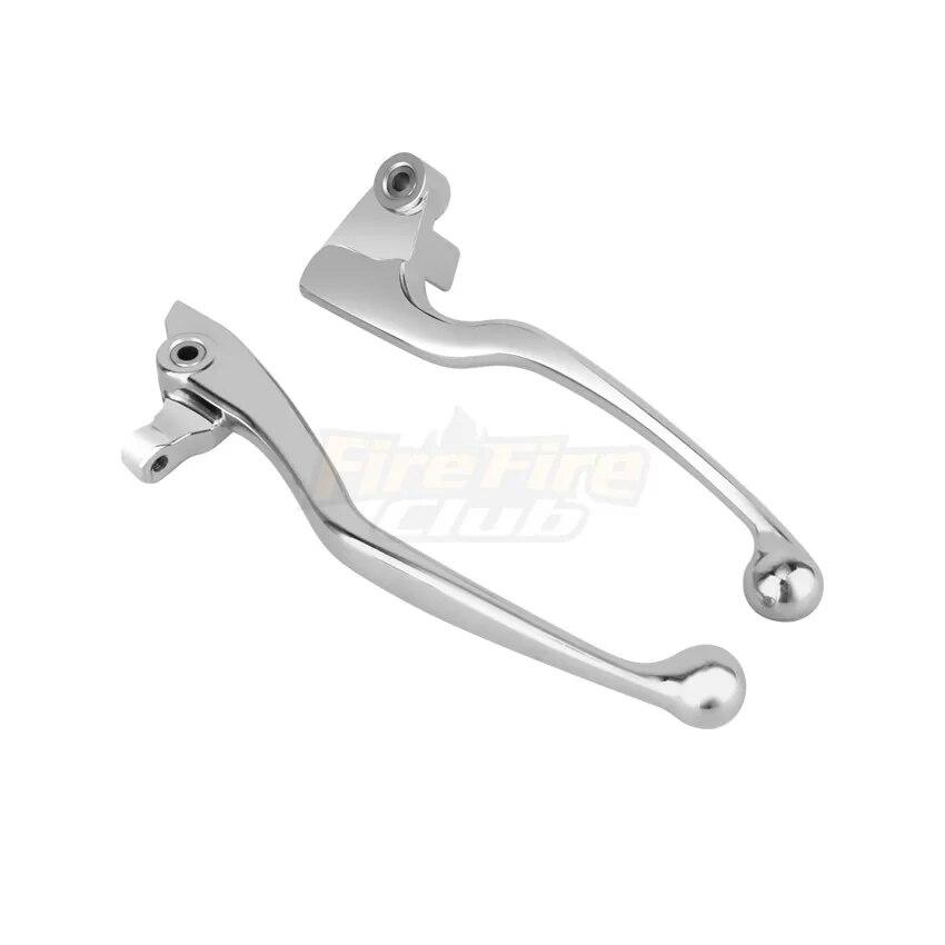 Chrome Motorcycle Skull Brake Clutch Levers Shifter Lever For Yamaha VStar Drag Star XVS 400/650 XVS 1100 1999-2009 96/16