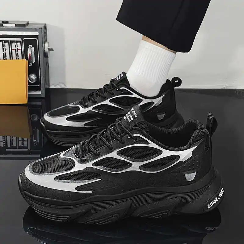 Хип-хоп резиновая подошва мужская обувь для мужчин кроссовки Мэри Джейн мужские VIP зеленые ботинки спорт тенус гостеприимство бадкетс промо