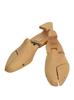 Cordonnerie Anglaise EM500E Shoe Tree for Long Nose Wooden Shoe Tree with Twin Tubes and Wax Size 39 Shoes, High-Quality Finish, Men's Natural,