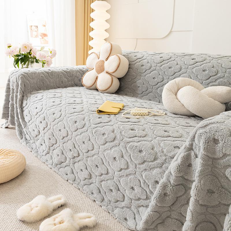 Мягкое полотенце для дивана, новый зимний чехол для дивана, одеяло Advanced Sense Full Cover, универсальный чехол для дивана, защищающий от царапин кошек.