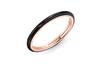 Pandora Кольца с покрытием Rose Gold Унисекс Черные 189655C01