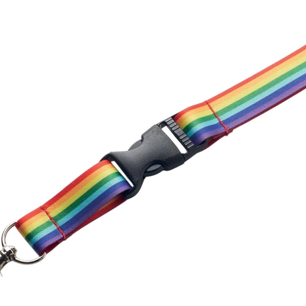 MidOcean Bowyard Rainbow RPET Lanyard