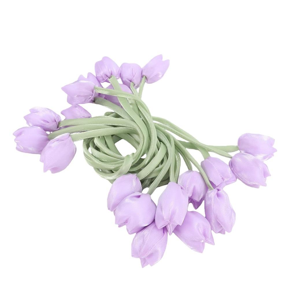 10Pcs 38cm Length Curtain Tiebacks Polyester Ponytail Holders Elegant Hair Accessories Home Decor