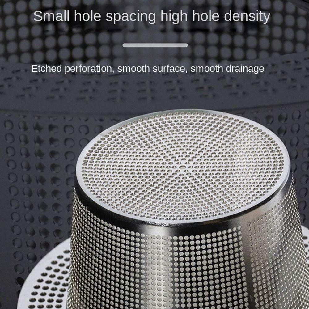 With Handle Sink Strainer Stainless Steel Mesh Trap Drain Filter Kitchen Bathroom Accessories