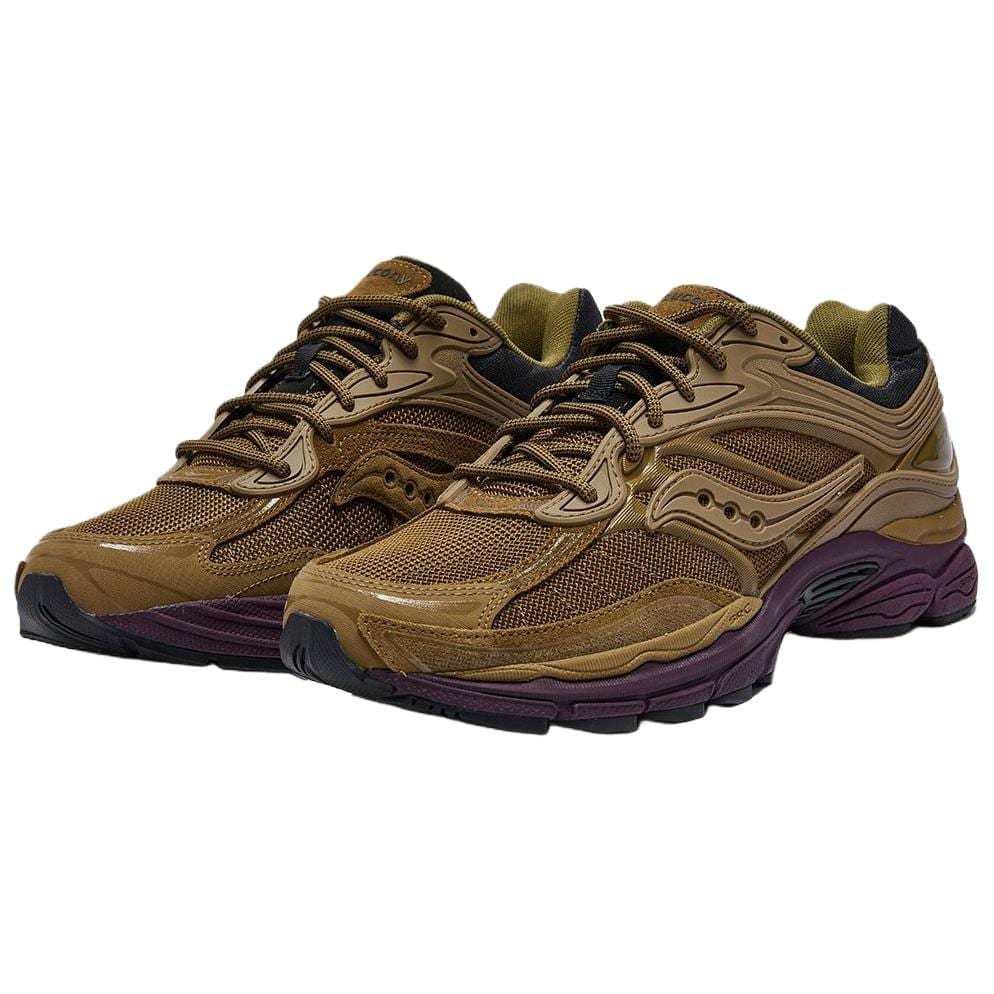 SAUCONY ProGrid Omni All in 9 Беговые кроссовки Унисекс Коричневый Зеленый S70897-5