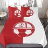 Hapoel Beer Sheva Bedding Set,Duvet Cover Comforter Bed Set Quilt Cover Pillowcase,King Queen Twin Size Boys Girls Adultse