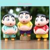6 шт. Креативный кулон-модель «Щипай живот» с персонажем Crayon Shin Chan для всех возрастов