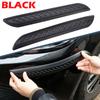 2 Pcs Universal Car Bumper Anti-collision Strip Edge Corner Scratch Resistant Stickers Car Rubber Protector Accessories