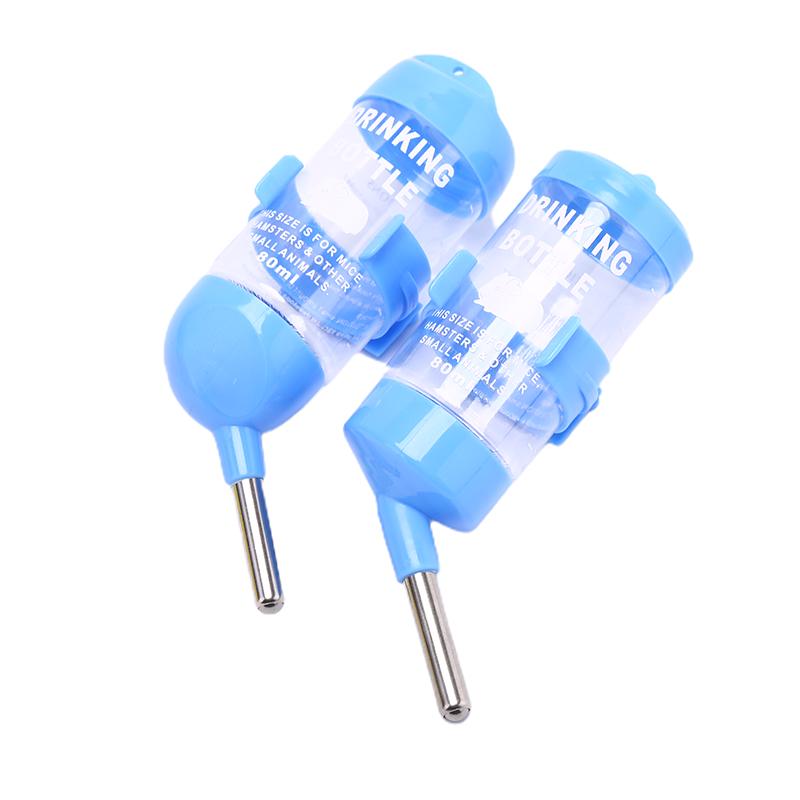 80 мл пластиковая поилка для хомяков бутылка-дозатор для воды подвесная бутылка для питья для домашних животных