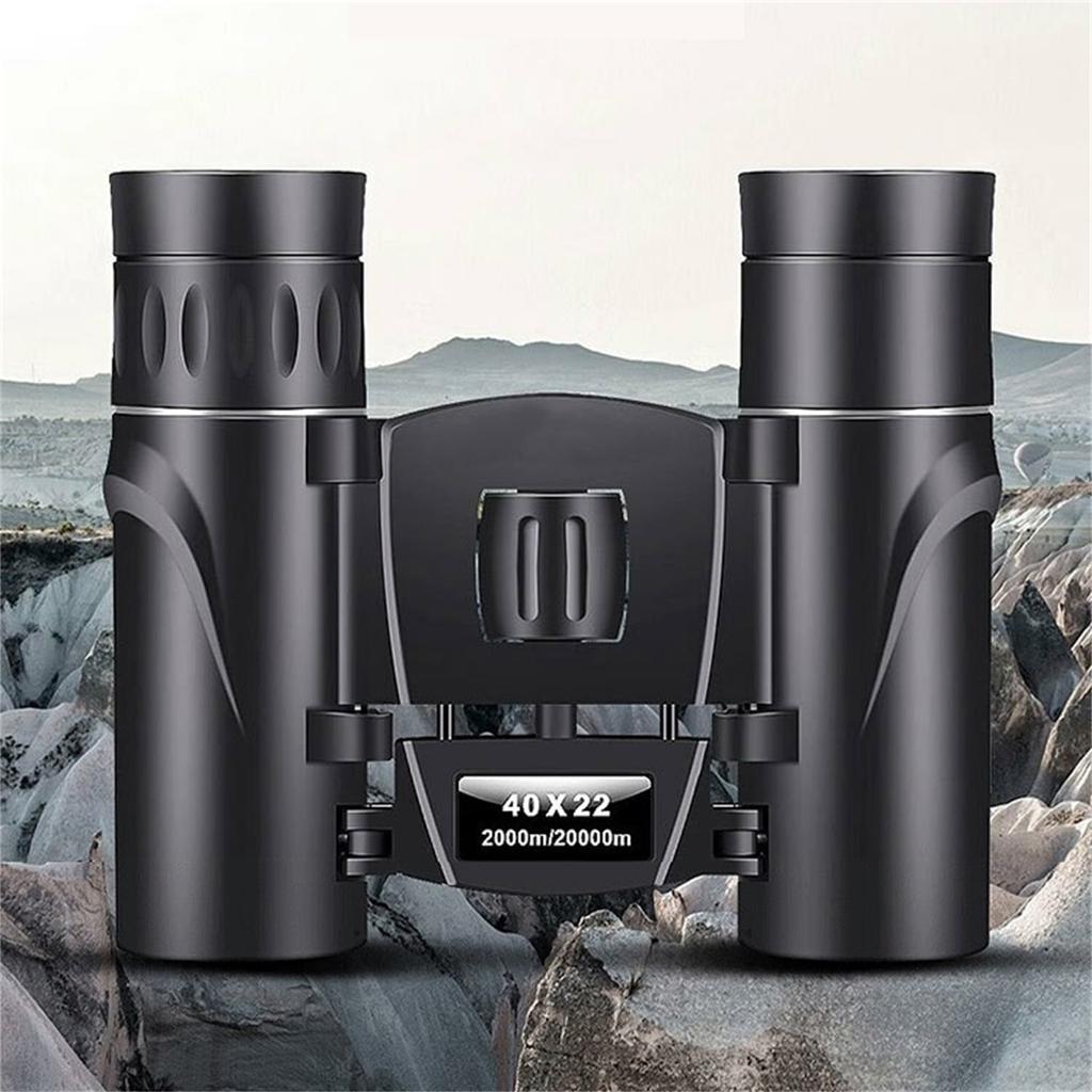 Compact 8x21 Folding Binoculars Lightweight Portable Outdoor Optics for Bird Watching Hiking Travel and Sporting Events