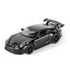 1/32 Porsche 911 GT3 RS Металлическая литая модель гоночного автомобиля Коллекция Хобби Декоративные Миниатюрные Украшения Звук Свет Игрушка Подарок для Друзей