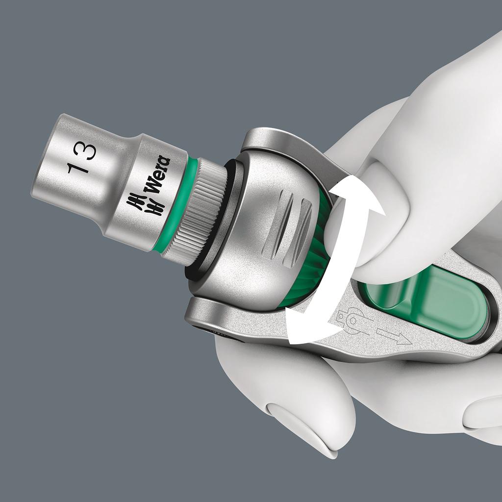 Wera 05004175001 Wera 05004175001 Велосипедный набор дюймовых торцевых ключей с трещоткой 27 предметов 7, 3/8 и набор,