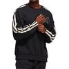 adidas Толстовки Мужские Черные С Круглым Вырезом Умеренная Обычная GH4779