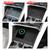 For BYD Song Plus DMI 2025 Silicone Phone Wireless Charging Mat Non-slip Charger Protective Pad Car Interior Accessories Black