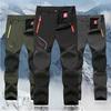 Winter Fleece Hiking Pants Outdoor Men Camping Climbing Trekking Skiing Trousers