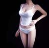 Doll Female Camisole Shorts Set Figure Underwear Inner Lace Black White Set for Base Body not [COOLPIPIT] 1/6 & & (Body included)