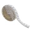 2 Yard Hotfix Crystal Glass Rhinestone Chain Ribbon Trim DIY Wedding Dress Shoes Bag