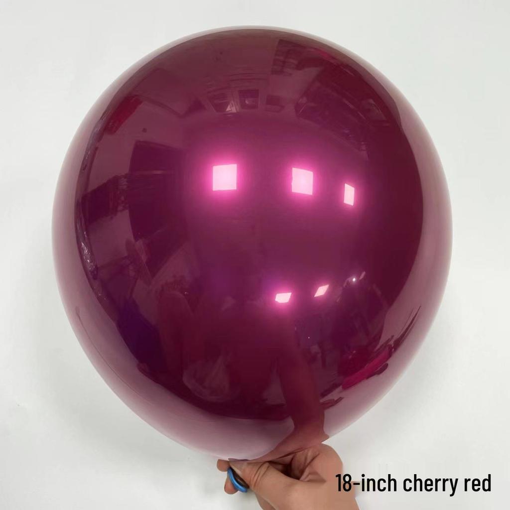 Двухслойные красные латексные шары (10" и 18") - Идеально для свадеб, дней рождений и декора