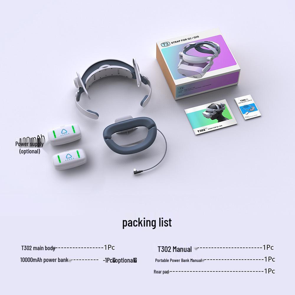 Meta Quest 3 S Elite Power Headband: Аксессуар с батарейным питанием