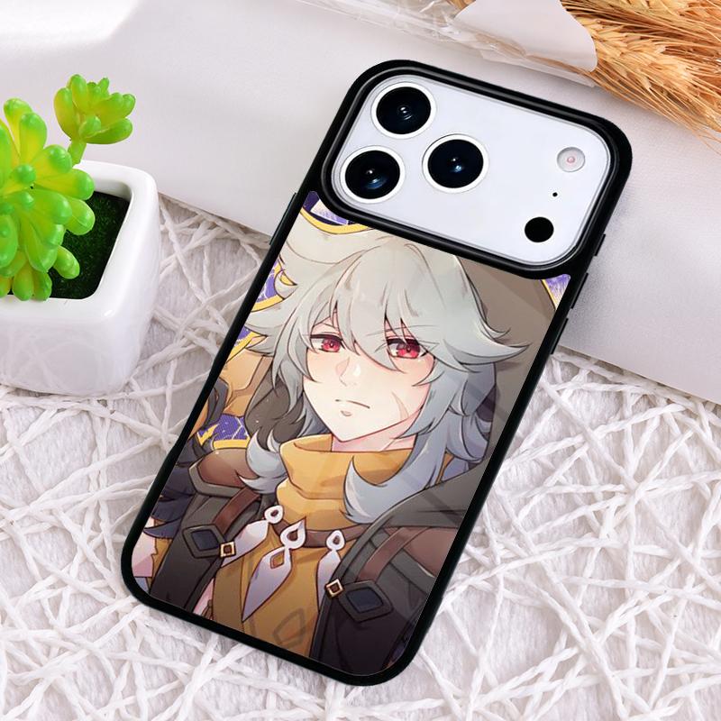 Razor Genshin Impact fanart Shockproof Phone Case for iPhone 17 Air 16e 15 11 12 14 13 Pro Max Cover Coque