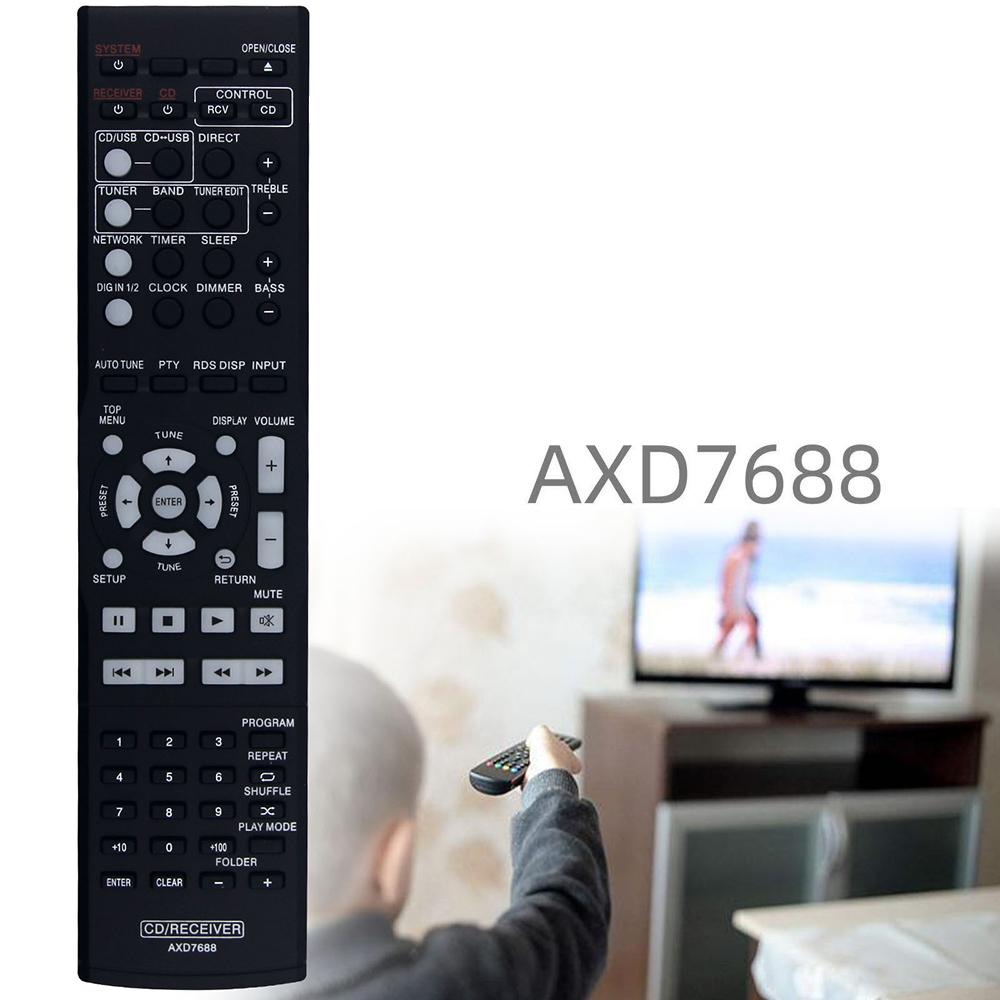 AXD7688 For Pioneer AV Receiver Stereo System Remote Control Ergonomic Replacement Controller