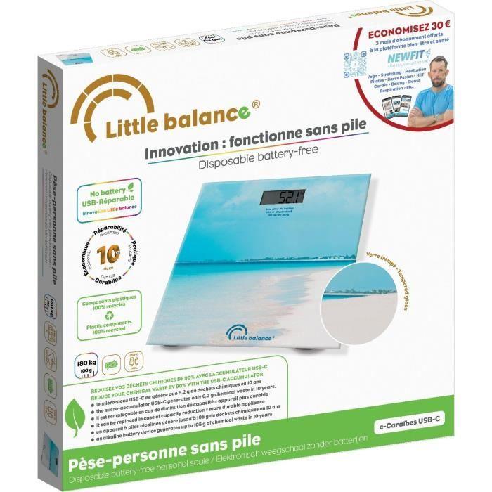 Pèse-personne - LITTLE BALANCE - USB-C - Caraïbes