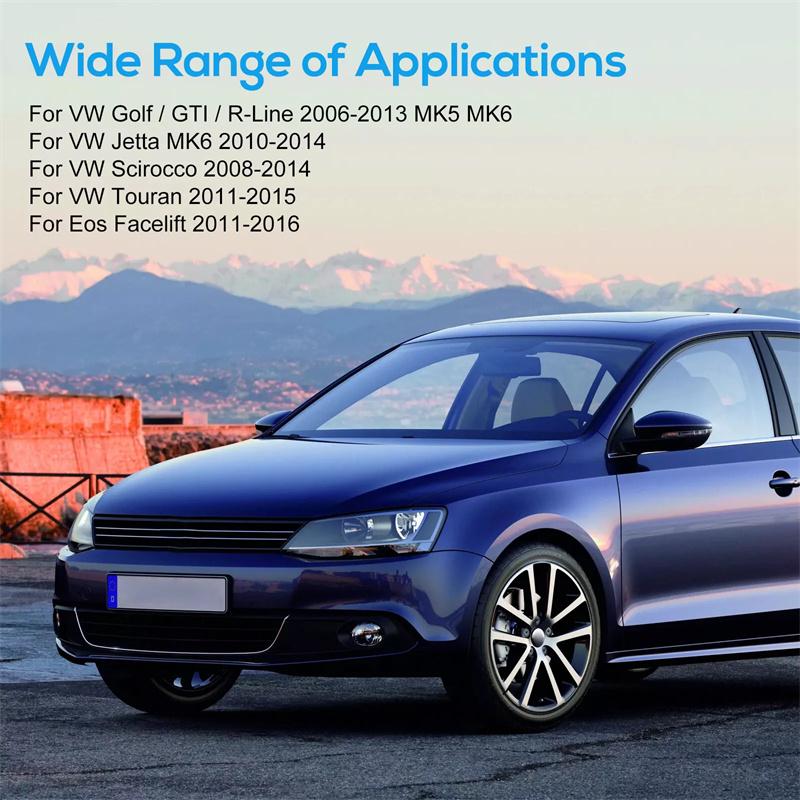Для VW Golf 6 MK6 Jetta 5 MK5 Scirocco 2006 - 2012 Автомобильное USB-зарядное устройство PD Быстрая зарядка QC3.0 Автоматический адаптер для зарядки телефона Кнопка
