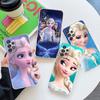 Прозрачный чехол для Samsung Galaxy A57 A37 A56 A36 A55 A54 A35 A26 A07 A17 A16 A06 A34 A15, мягкий чехол с изображением Эльзы из мультфильма «Холодное сердце».