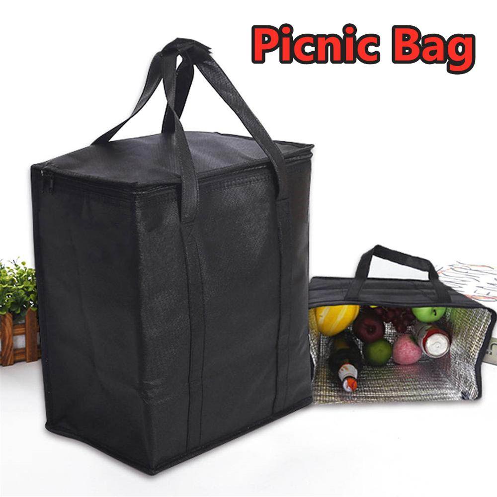 Travel Hiking Insulated Fresh Carrier Thermal Cooler Bag Ice Picnic Bag Shoulder Bags Lunch Box