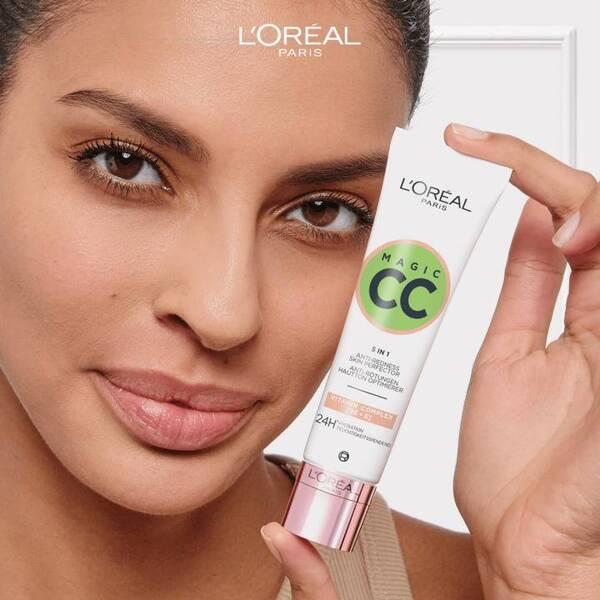Loreal Cc Magic Anti Redness Krem Do Twarzy Na Zaczerwienienia 30Ml