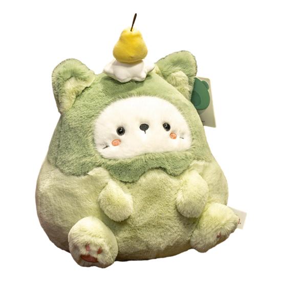 Хлопковая игрушка из полипропилена с пухлыми животными, милая мягкая пушистая плюшевая игрушка, детская комфортная кукла, украшение для дома