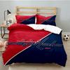Capitals ice hockey 3PCS Bedding set,Ideal for 1pc Duvet Cover And 2pcs Pillowcases Perfect for Fan gift,Ideal for Bedroom, Dormitory