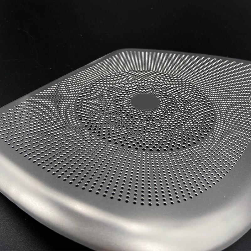 For Mercedes-Benz V-Class W447 2015- Car Speaker Cover Stainless Door Loudspeaker Sound Pad Trim Frame Sticker