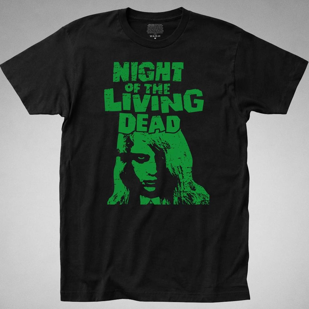 Night of the Living Dead T Shirt - george romero, zombie, dawn, day, horror tee