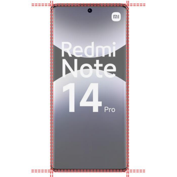 Coque antichoc pour Xiaomi Redmi Note 14 PRO 4G et 2 Verres Trempé Film Protection Ecran Phonillico®