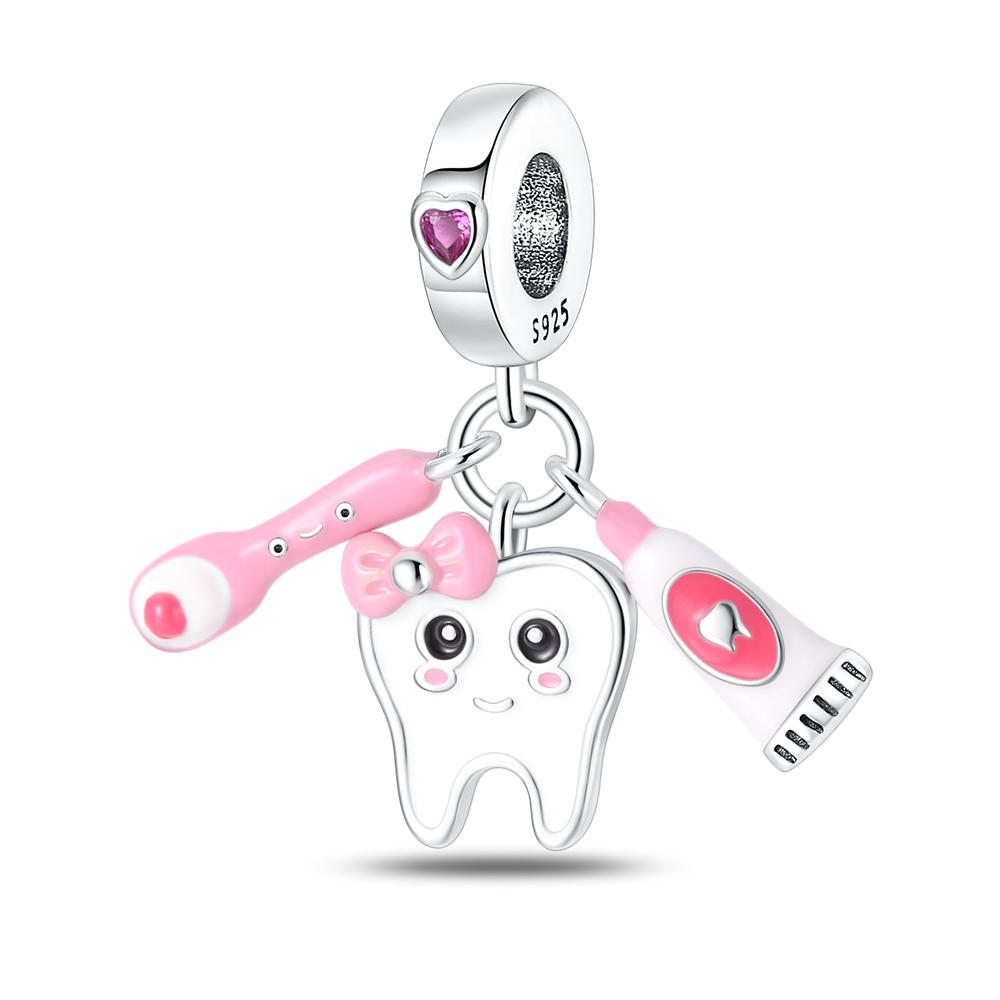 Трендовые медные бусины скорой помощи и стетоскоп, медицинская коробка, подвеска-шарм, подходит для браслета, подарки на День благодарения, ко Дню медсестры