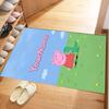 Peppa Pig Customize Your Name Floor Rug Office Rug Perfect for Kitchen Entryway Outdoor Hallway Antislip Carpet Decorate Offices