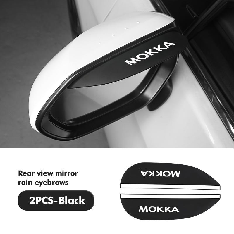 dajfhk1 For Opel Car Rearview Mirror Eyebrow Shield Protector Sticker Rain Cover Auto Accessories ADAM ASTRA J K CORSA E INSIGNIA MOKKA