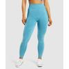 Flex High Waisted Leggings Atlas Blue Marl B1a2q Ubbm