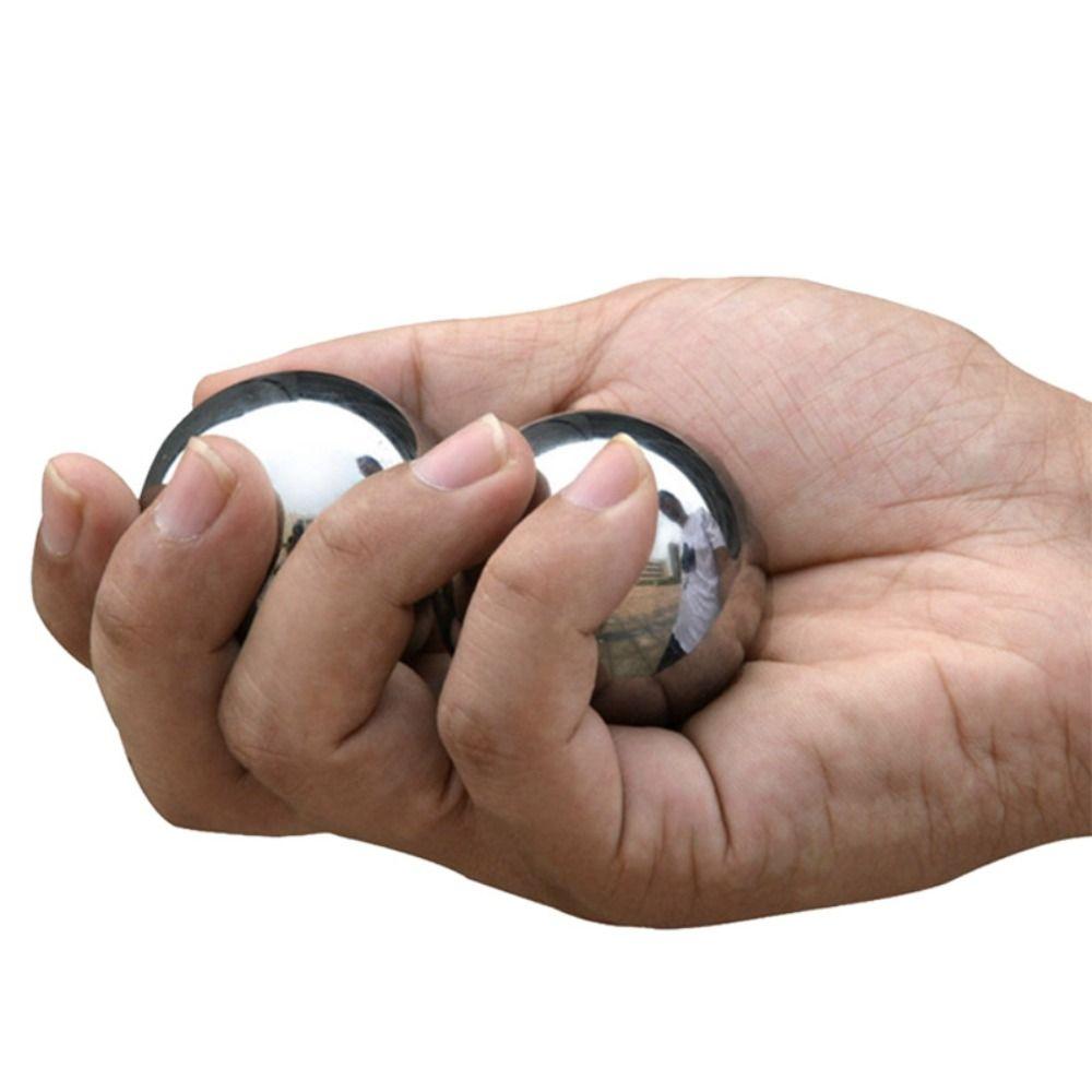 Гальванические шары для ручного массажа, шары для упражнений для рук, китайские оздоровительные шары, улучшают суставы