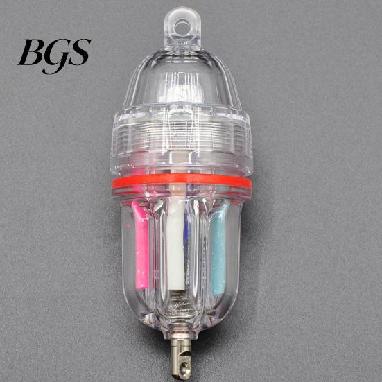 Fishing Light with Flash Effect LED Fish Attractor Light, Submersible Waterproof Luring Lamp, Underwater Flashing Attracting Sea Accessories