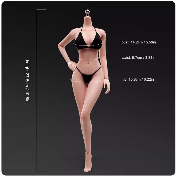Toy Hobby Scale Action Figure ANT YCL001 Simple Skin Makeup Painted Version Super Flexible Seamless Body No Clothes Female Body Pearl White