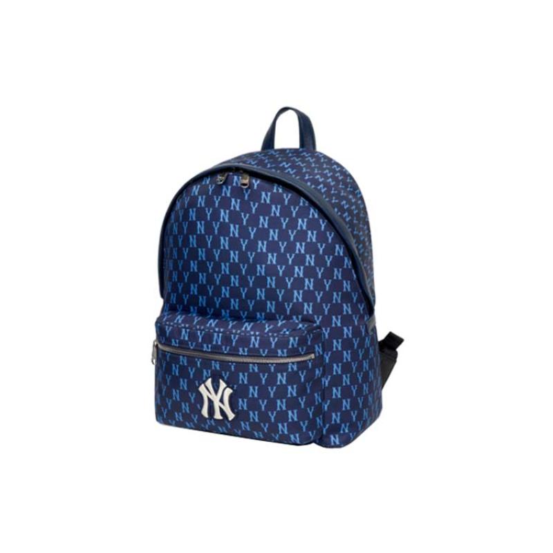 MLB Коллекция Monogram Полиэстер Рюкзак Обычный Унисекс Темно-синий Повседневный 3ABKM012N-50NYL