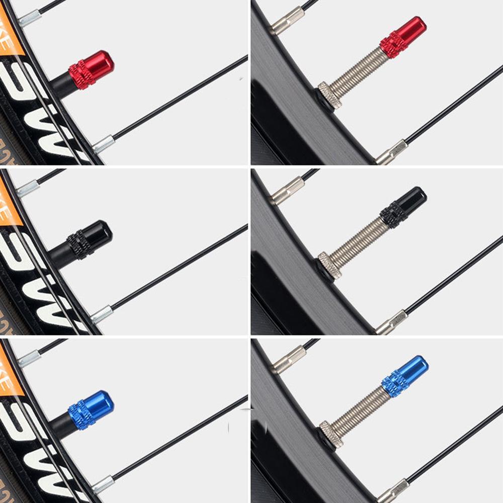 MTB Dustproof Aluminium Zinc Zinc Alloy Valves Cover Tyre Air Caps Schrader Valve Presta Valve Valve Cap