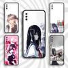 Чехол для телефона Y-Yandere Simulator Ayano Aishi для Samsung S10, S21, FE, S21, S26, S25, S24, S23, Ultra, S9, S22, Plus Черный ударопрочный ТПУ
