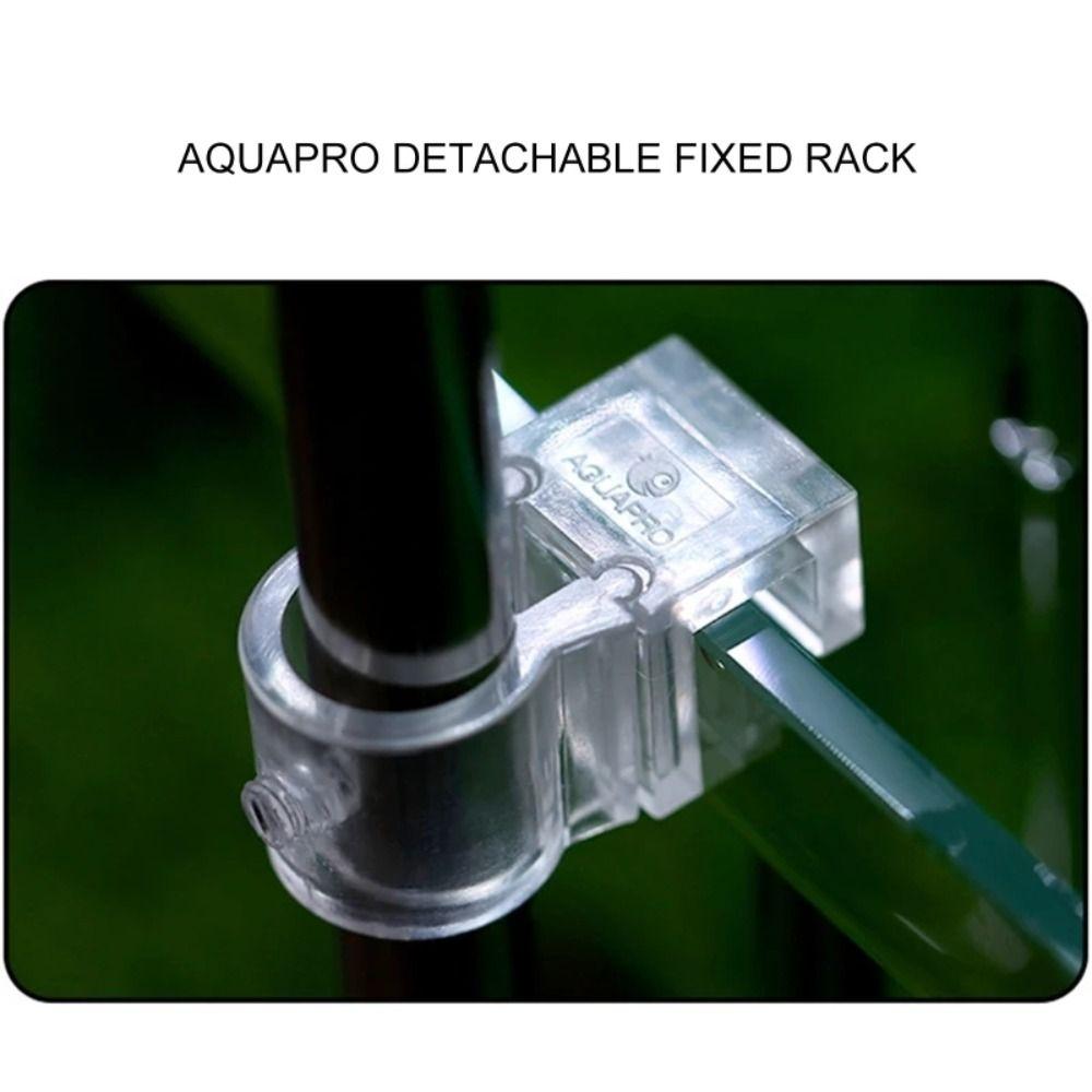 Hard PC Material Water Inlet Outlet Pipe Fixing Clip High-end Aquarium Hose Holder Fix Feeder