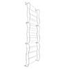 Nyana Home 36 Pairs Door Hanging Shoe Rack 172x58x18cm
