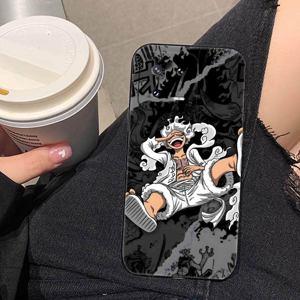 Чехол для телефона One Piece Gear 5 Luffy для Xiaomi 15 15T 14 14T 13 12T 11 11T POCO F8 F7 F6 F5 X7 X5 M6 M7 PRO Ultra DIY Чехол