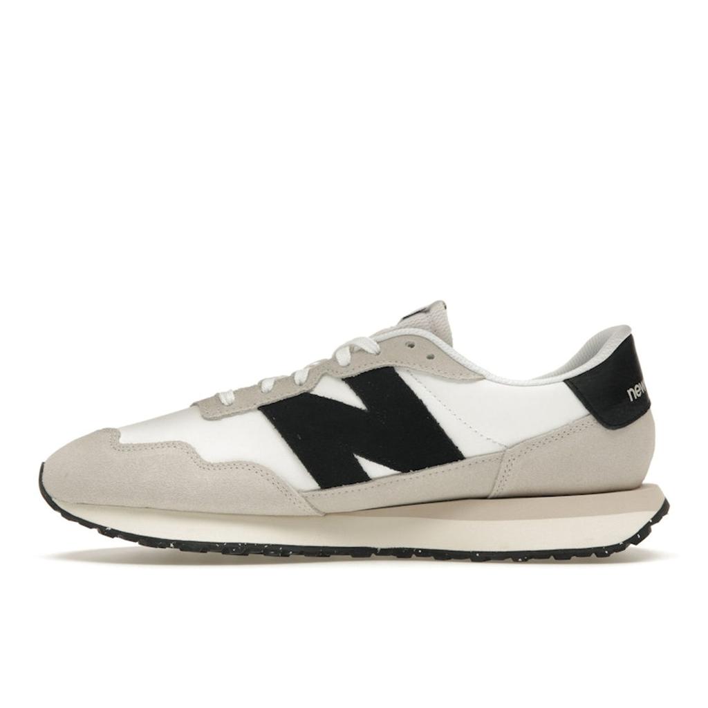 New Balance Кроссовки унисекс 237 Sea Salt Black Белые MS237SF